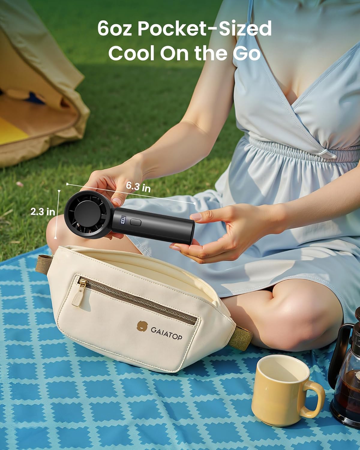 TurboCool Portable Mini Fan
