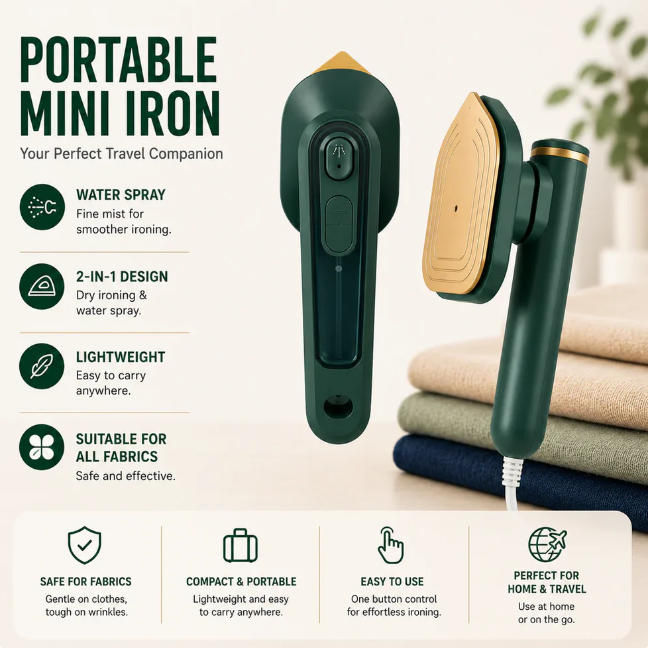 Mini Portable Iron